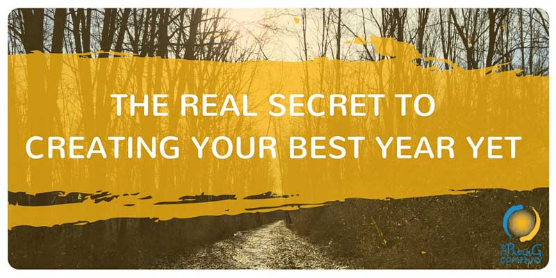 The Real Secret to Making 2016 Best Year Yet